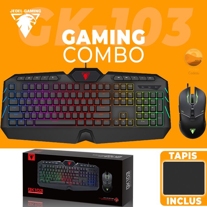 combo de teclado gamer