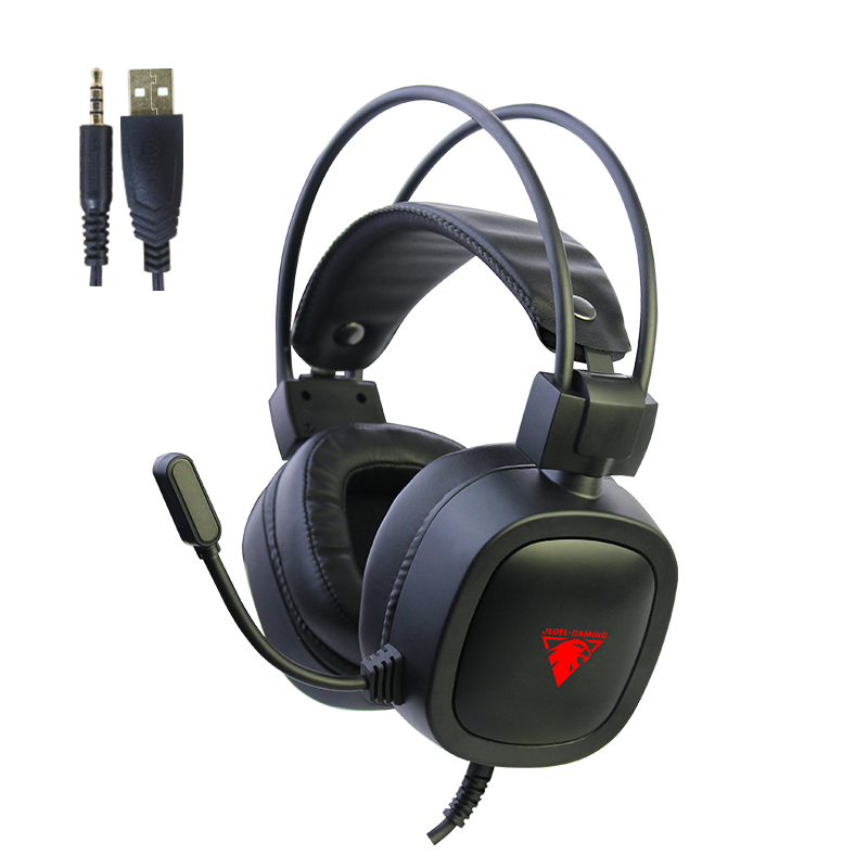 AURICULAR JEDEL GAMER C/MICROFONO PC RGB GH-230