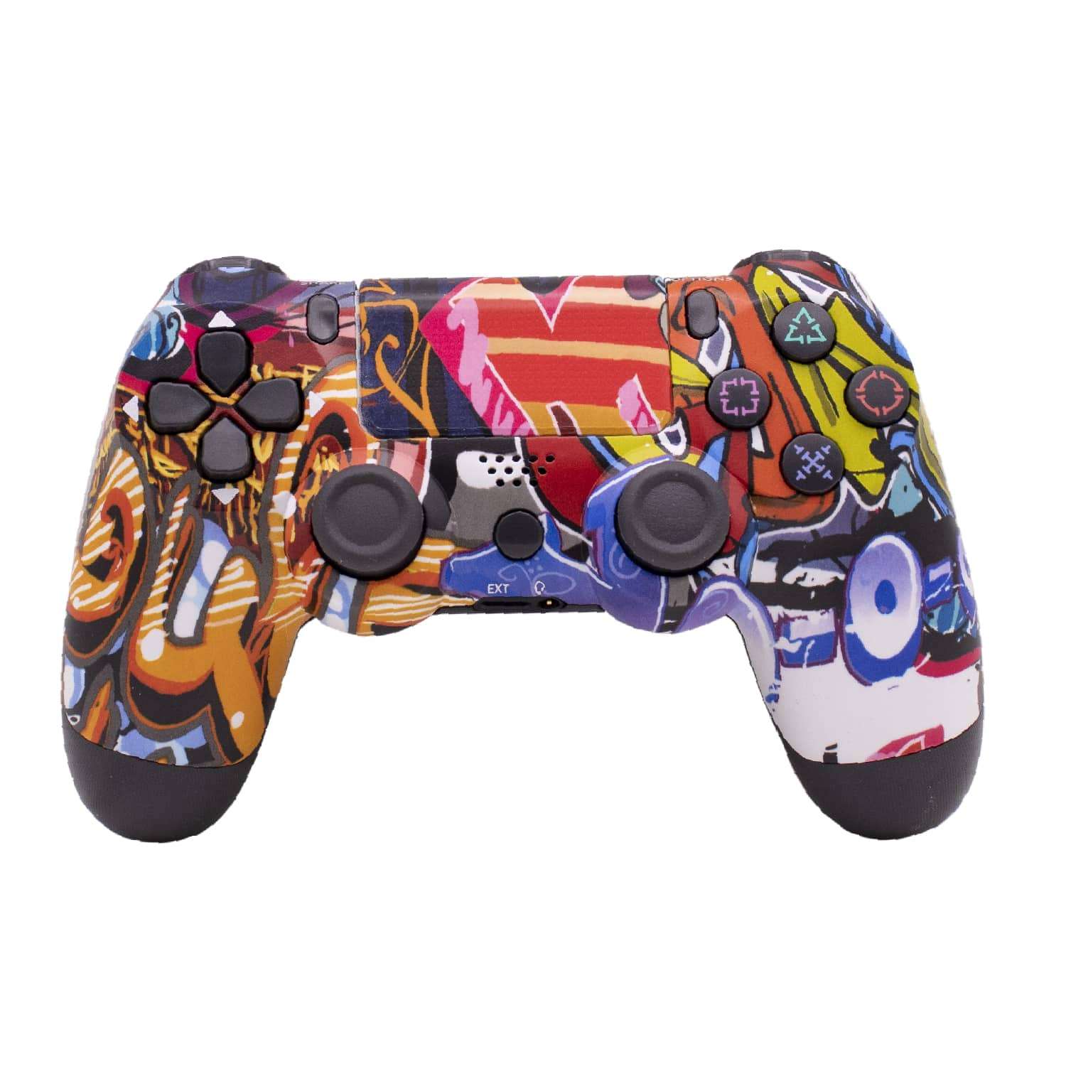 JOYSTICK INALAMBRICO PS4 DISEÑO GRAFFITI