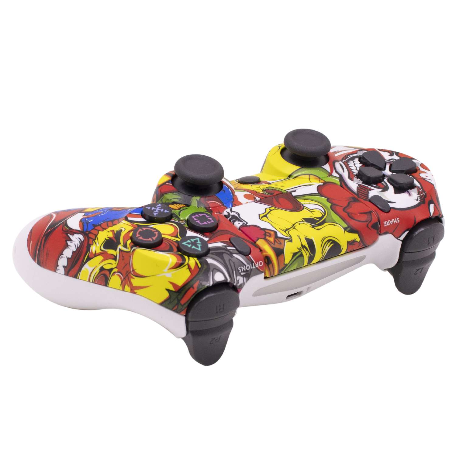 JOYSTICK INALAMBRICO PS4 diseño SNAKE JTGAME124-1.webp JOYSTICK INALAMBRICO PS4 diseño SNAKE