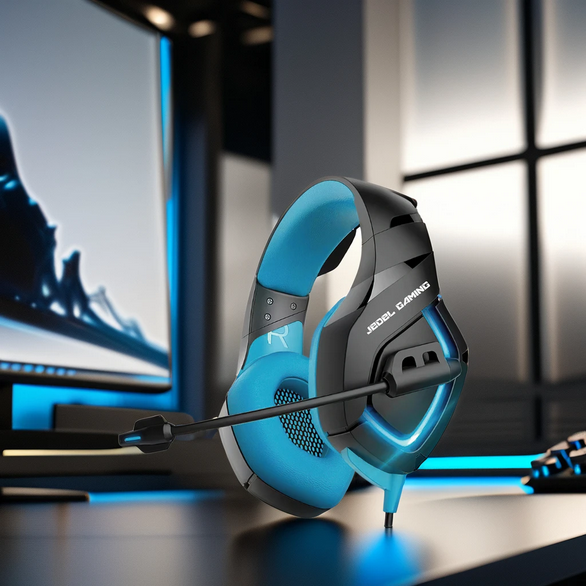 Auricular jedel con luces RGB