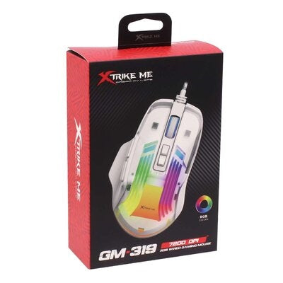 Mouse Gamer XTRIKE – RGB | 7200 DPI