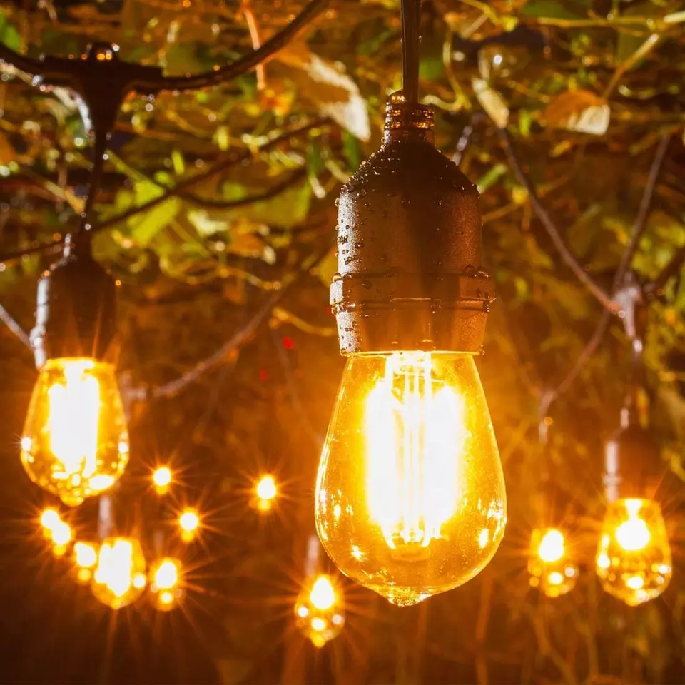Guirnalda LED Solar para Exterior 10 lamparas