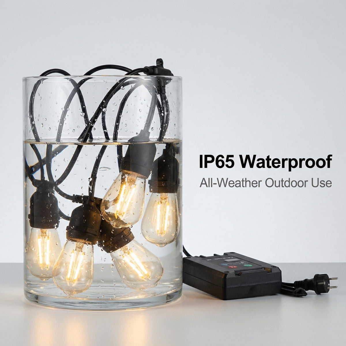 Guirnalda LED Solar para Exterior 10 lamparas
