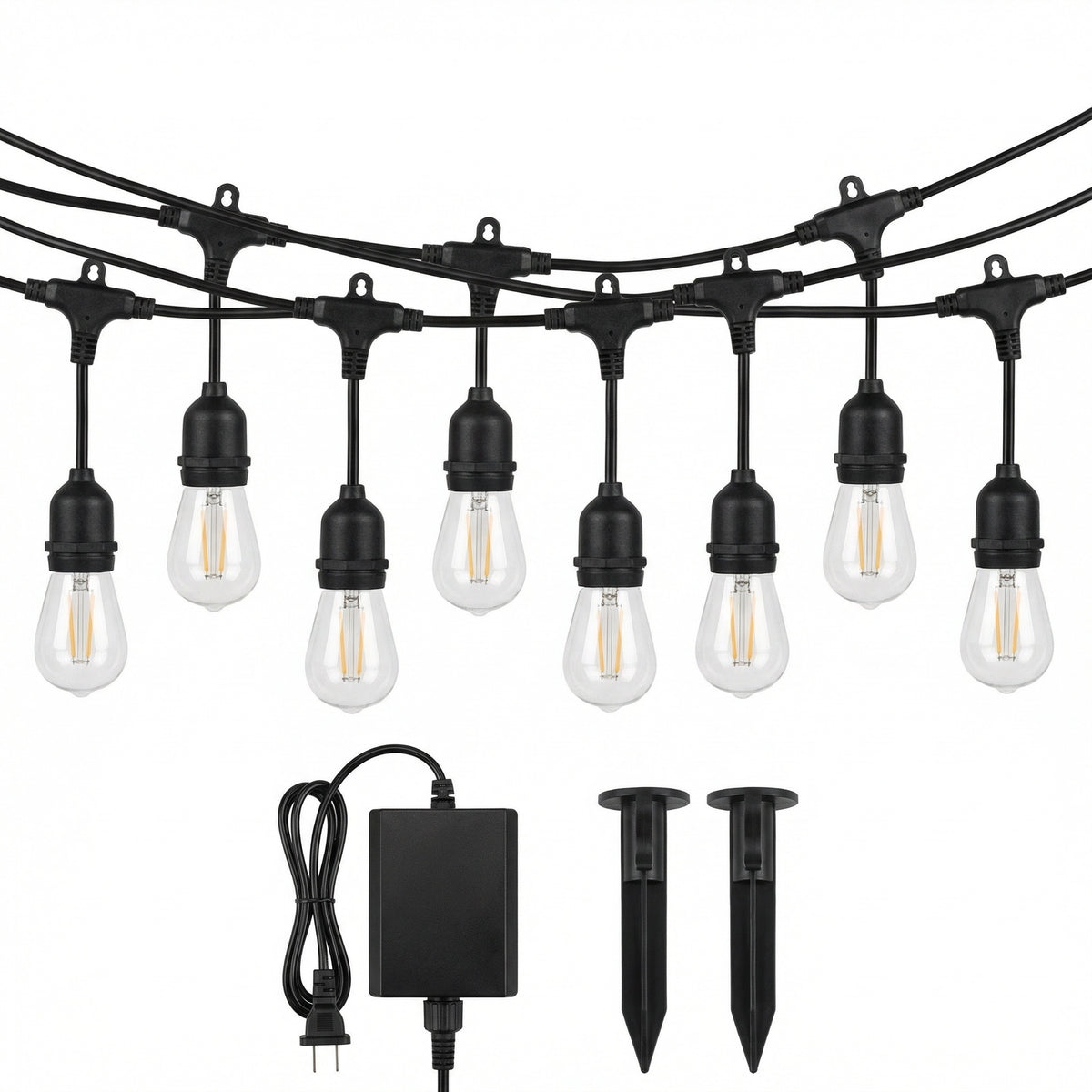 Guirnalda LED Solar para Exterior 10 lamparas