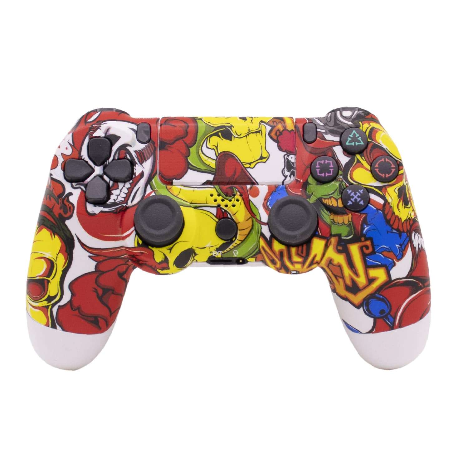 JOYSTICK INALAMBRICO PS4 diseño SNAKE JTGAME124-1.webp JOYSTICK INALAMBRICO PS4 diseño SNAKE