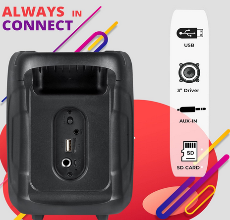 PARLANTE PORTABLE BIG SOUND