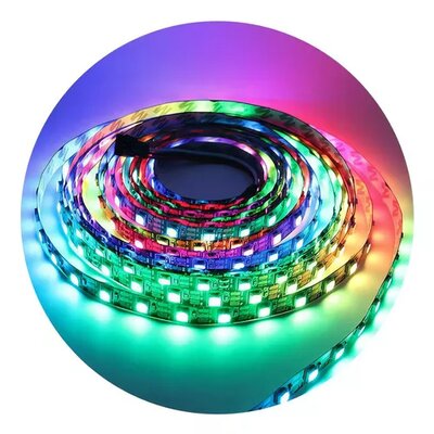 Tira led rgb 5mts usb 