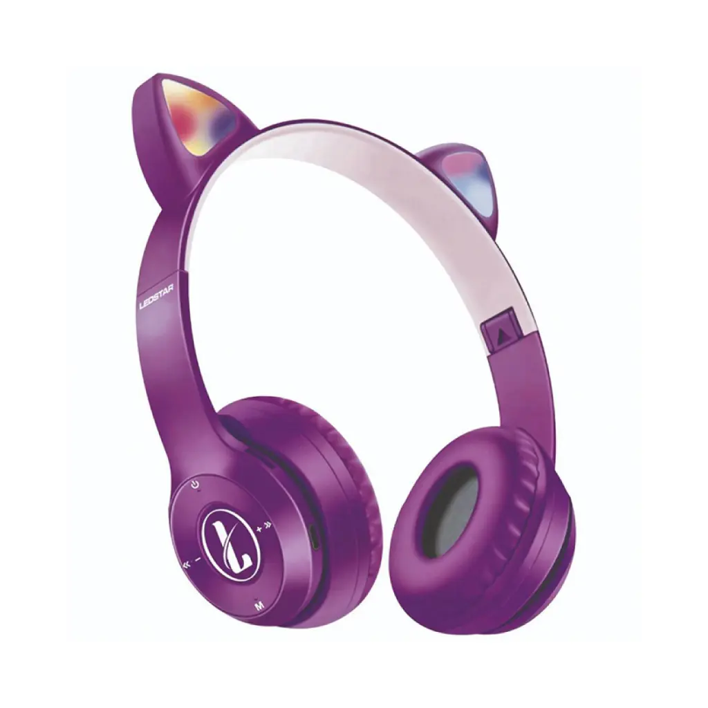 auriculares-inalambricos-de-nino-ledstar-cat-violeta-auriculares-inalambricos-de-nino-ledstar-cat-violeta.webp