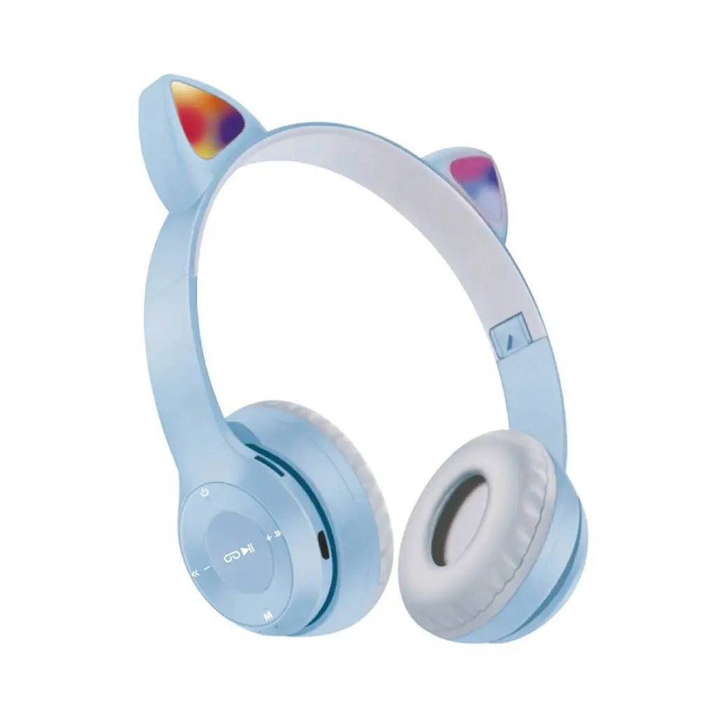 auriculares-inalambricos-de-nino-ledstar-cat-celeste-auriculares-inalambricos-de-nino-ledstar-cat-celeste.webp