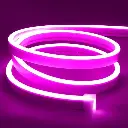 Tira Led Neon Flexible 5 Metros Manguera Luz violeta