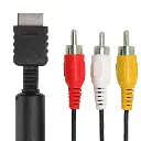 CABLE AUDIO Y VIDEO RCA PARA PS2