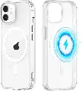 Case Funda Magnética Transparente para Iphone