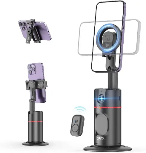 SOPORTE CON SEGUIMIENTO FACIAL AUTOMÁTICO PARA CEL