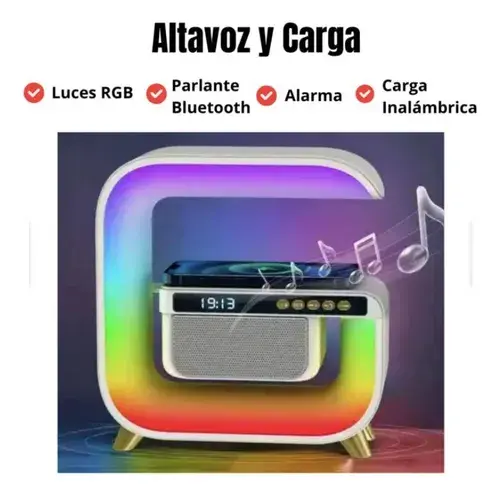 PARLANTE CON CARGADOR INALAMBRICO