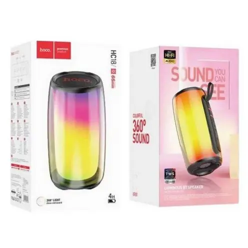 PARLANTE HOCO LED PORTATIL