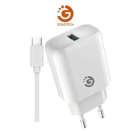 CARGADOR 1 USB 2.1A + CABLE TIPO C