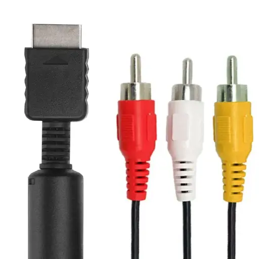CABLE AUDIO Y VIDEO RCA PARA PS2