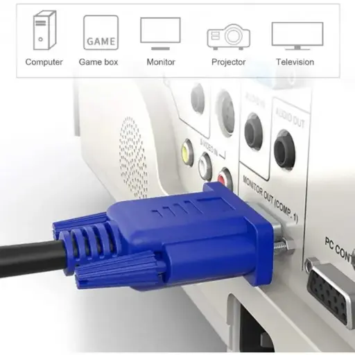 CABLE VGA MACHO - MACHO CON FILTROS DE 3 METROS