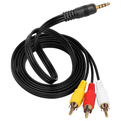 Cable De Audio Jack 3.5 Macho a RCA de 3 Metros